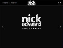 Tablet Screenshot of nickedward.com